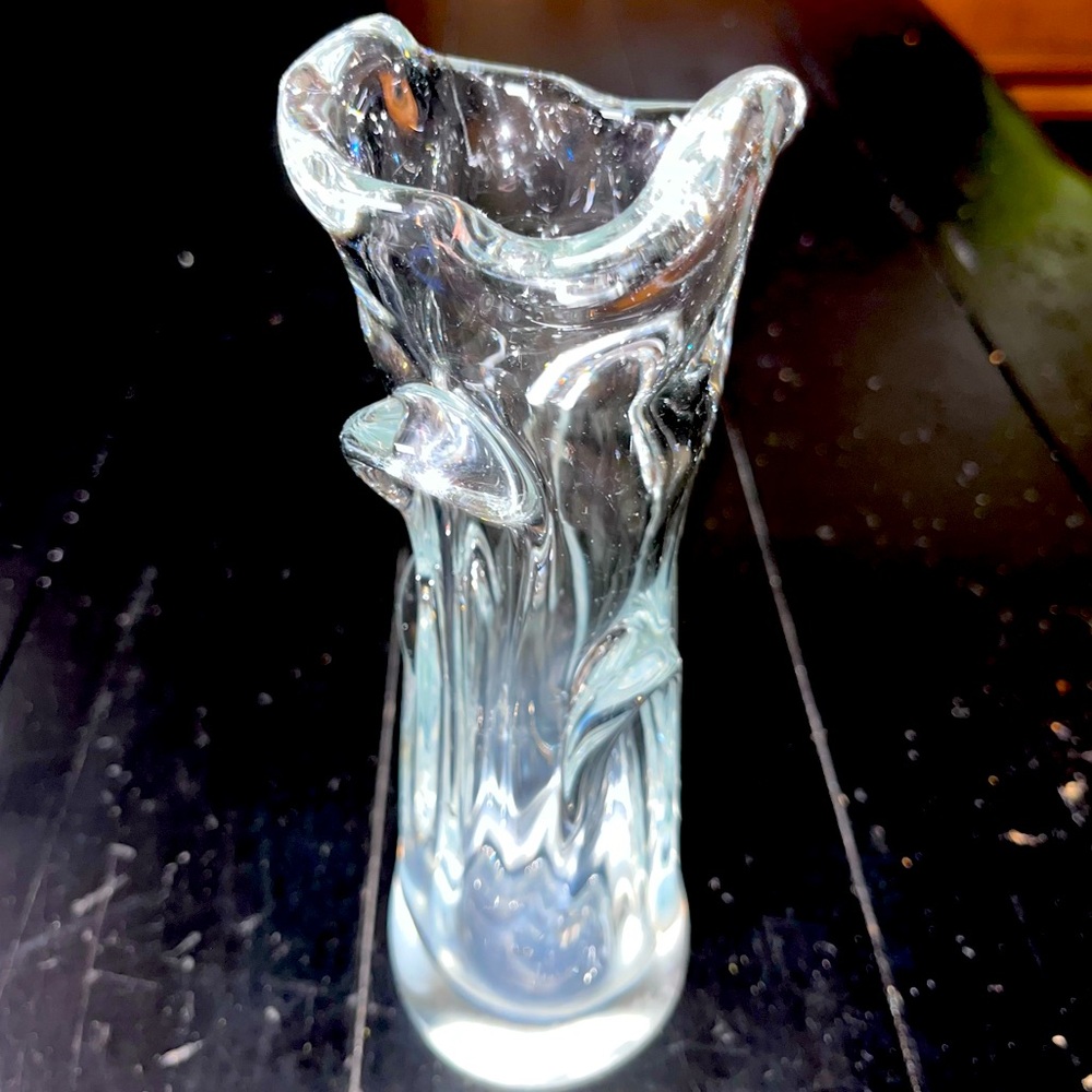 Clear Glass Vase